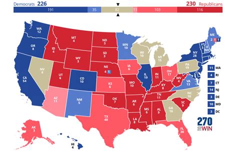 Presidential Map Of The United States - Guenna Holly-Anne