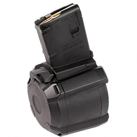 Magpul PMAG D-60 AR-15 Drum Magazine, 5.56/.223, 60 Rounds, Black – Texas Shooter's Supply