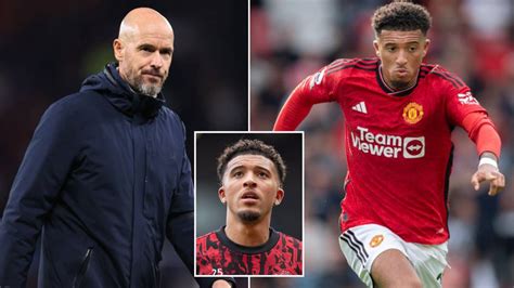 Jadon Sancho drops Man Utd transfer 'clue' on social media just hours ...