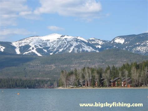 Whitefish Pictures : Big Mountain Ski Area and Whitefish Lake