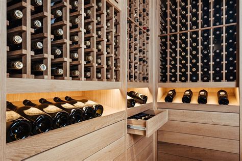 Zen Out with Your Wines in a Custom Minimal Wine Cellar — Sommi Wine Cellars