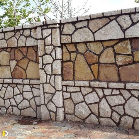 How to Make Beautiful Decorations With Flagstones For Wall - Engineering Discoveries | Stone ...