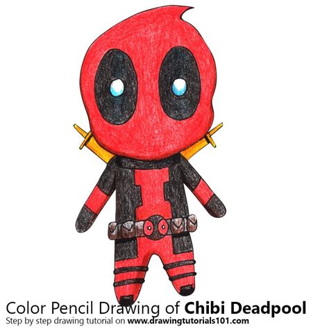 Chibi Deadpool Drawing at PaintingValley.com | Explore collection of Chibi Deadpool Drawing