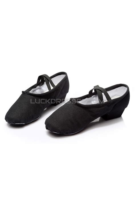 Women's Black Canvas Dance Shoes Ballet/Latin/Yoga/Dance Sneakers ...