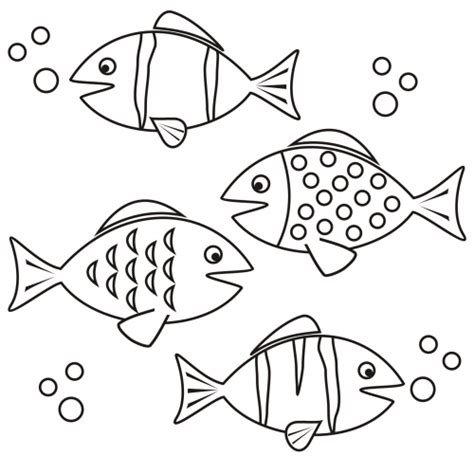 Coloring Page – Fish - KidsPressMagazine.com