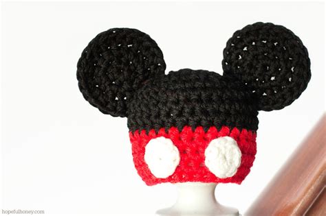 Newborn Mickey Mouse Inspired Hat - Interweave