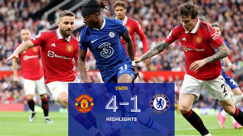 Highlights: Manchester United 4-1 Chelsea | Video | Official Site | Chelsea Football Club