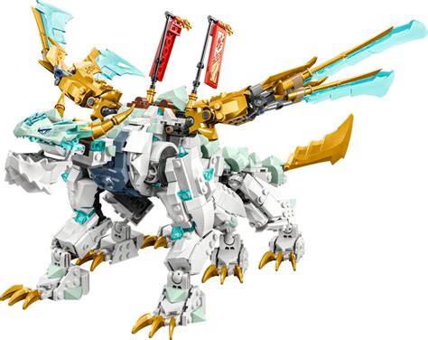 LEGO NInjago 71786 Zane's Ice Dragon Creature - SD83F (20) - The Brothers Brick | The Brothers Brick