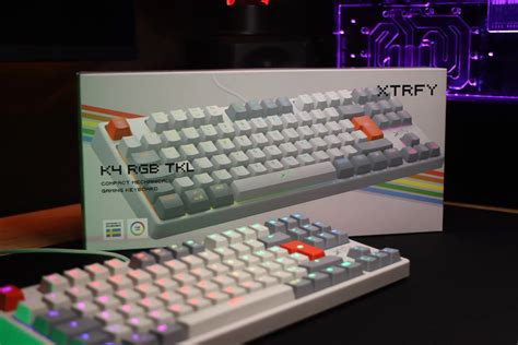 Xtrfy K4 TKL Retro Mechanical Keyboard Review