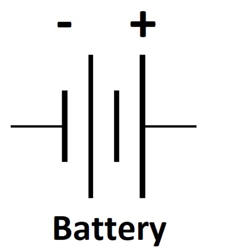 Draw the symbol of a battery of electric cells