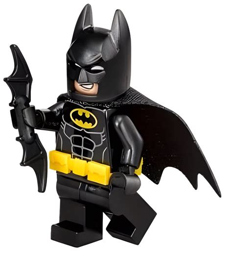 Buy LEGO Super Heroes DC Universe Black Batman Minifigure with Batarang (Traditional Head ...