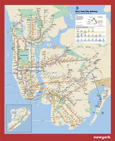 Baixe os mapas do Metrô e Ônibus MTA de Nova York 2022