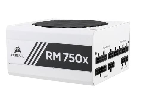 CORSAIR RMx White Series RM750x White (CP-9020187-NA) 750W 80 PLUS Gold Certified, Fully Modular ...