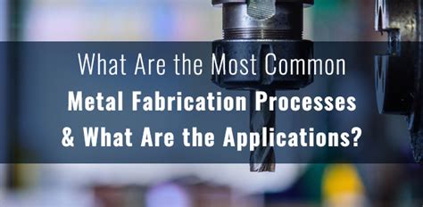 Most Common Metal Fabrication Processes & Applications | Tuckey