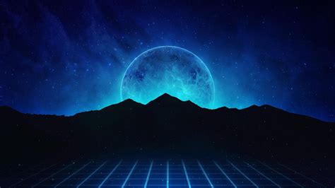 5680x4320 Resolution Neon Retrowave Hills 5680x4320 Resolution Wallpaper - Wallpapers Den