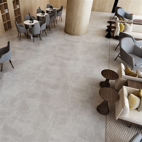 Dark Grey Glazed Porcelain Floor Tiles,Size: 600 x 1200mm,Model ...