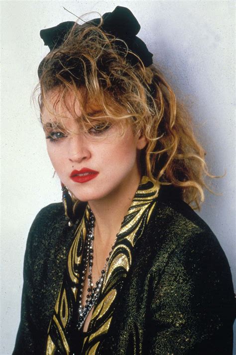 Madonna 80s fashion | 1980s hair, Curly hair styles, 80s hair