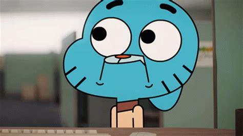 Embarrassed Gumball Watterson GIF - Embarrassed GumballWatterson ...