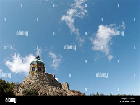 Mount Diablo Summit Museum Tower Stock Photo - Alamy