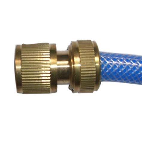 1PCS Metal Brass Watering Garden Hose Connector Garden Water Hose Connector Can Be Through Water ...