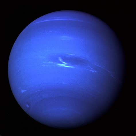 Historic Voyager 2 Image of Neptune