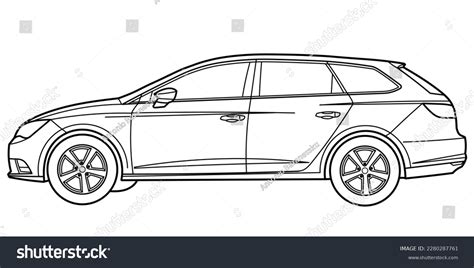 4+ Thousand Car Sketch Side View Royalty-Free Images, Stock Photos & Pictures | Shutterstock