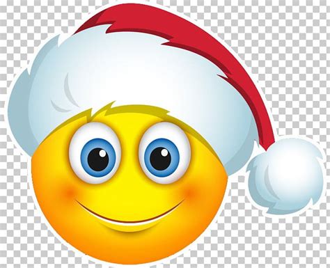 Emoji Smiley Christmas Santa Claus Emoticon PNG, Clipart, Christmas, Christmas Lights, Closeup ...