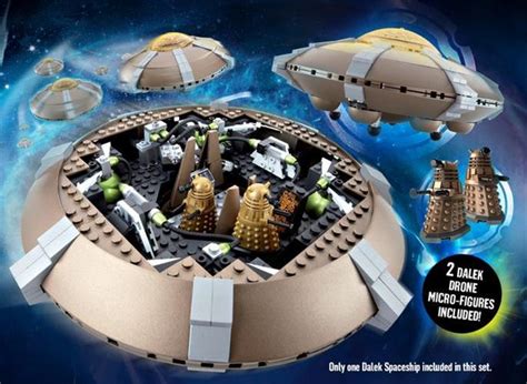 Doctor Who Character Building Dalek Spaceship Set Lego | eBay