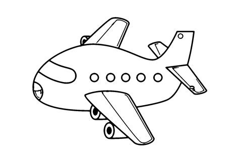 10 Free Airplane Coloring Pages for Kids | | BestAppsForKids.com