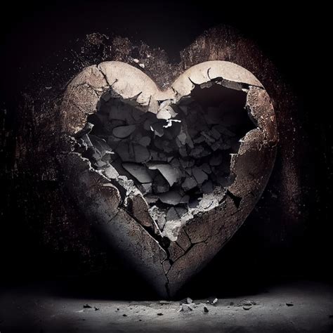 Broken heart black Images - Search Images on Everypixel