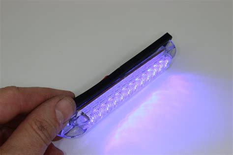 LED Bar Light - Heavy duty, Waterproof 12 Volt DC LED lamp, 6" length (BLUE LEDs) | PilotLights.net