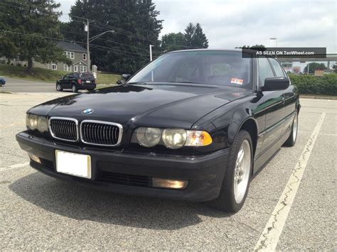 1999 Bmw 740il Black On Black