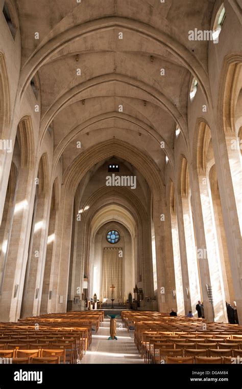 Interior of Guildford Cathedral, Guildford, Surrey, England Stock Photo - Alamy