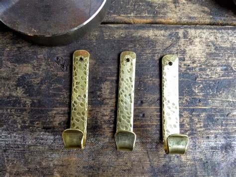 Decorative Brass Wall Hooks for California - Brown County Forge