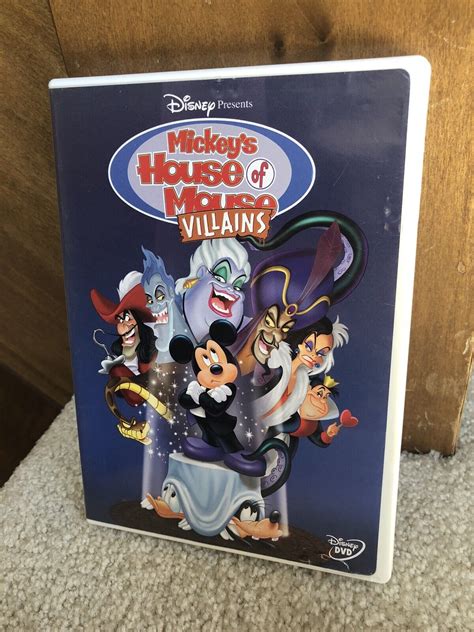 Mickey's House Of Mouse Villains 2002 VHS And Disney | lupon.gov.ph