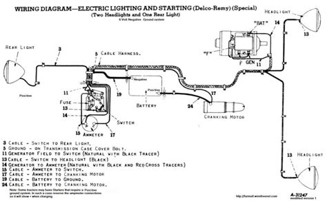 Farmall A Electrical System The Farmall A tractor Site