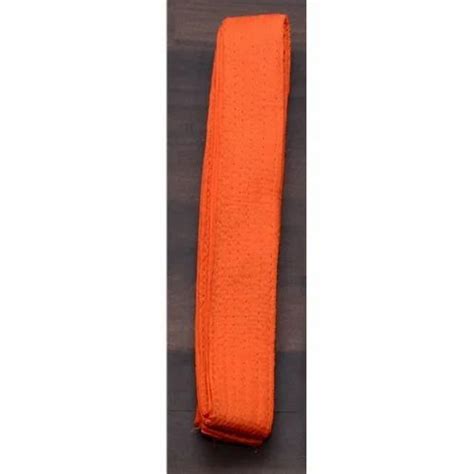 Orange Cotton Karate Belt at Rs 50/piece in Bengaluru | ID: 2851502660712