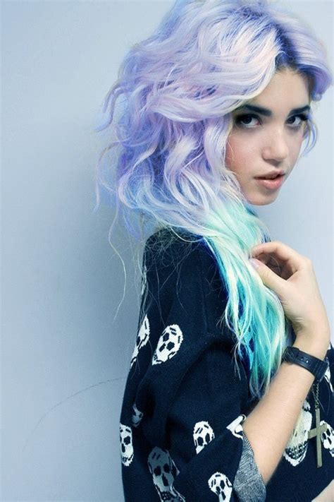 Lavender Mint Green Hair Ombre – 2021 Haircuts, Hairstyles and Hair Colors