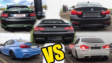 BMW M2 Vs M3 Vs M4 Vs M5 Vs M6 SOUND BATTLE!, 46% OFF