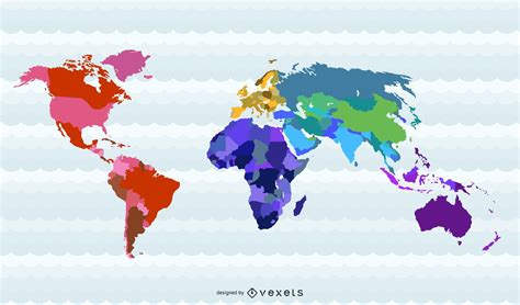 World Map Countries Vector Download