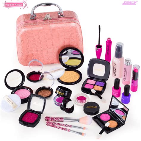 Kids Makeup Kit for Girl with Make Up Remover - 19Pc Real Washable, Non Toxic Play Princess ...