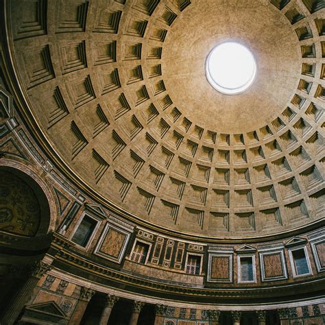 Pantheon Dome Interior Photograph by Dave Bowman - Pixels