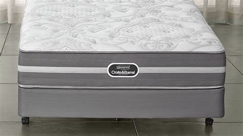 Simmons ® Twin Beautyrest ® Plush Mattress | Crate and Barrel