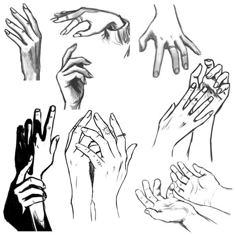 Anime Drawing Hands