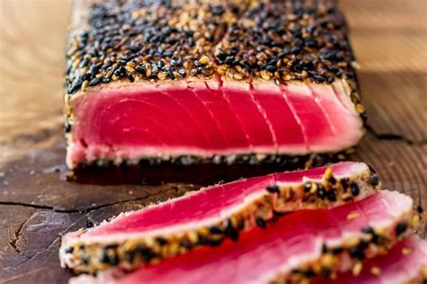 Seared Ahi Tuna Steak Recipe Food Network | Bryont Blog