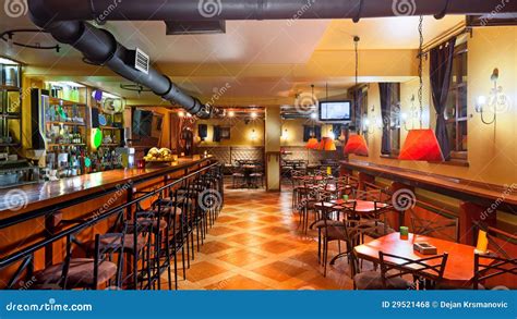 Pub interior stock photo. Image of decor, modern, restaurant - 29521468