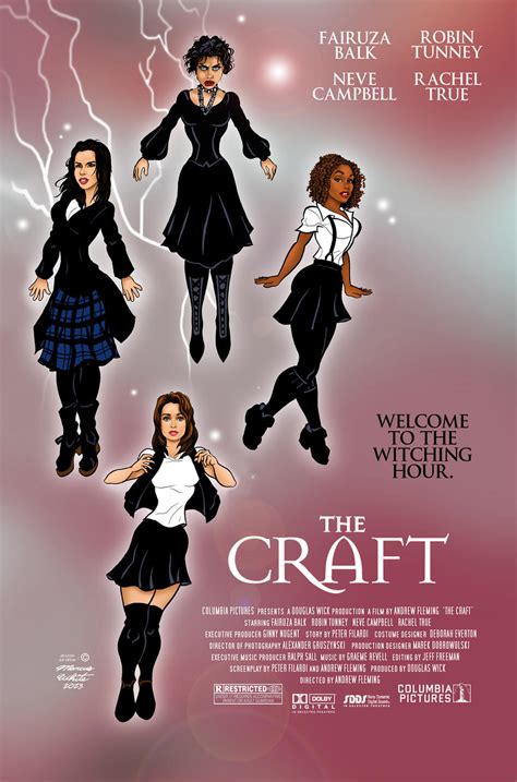 The Craft 1996 Movie Poster Art by MarcusTheArtist on DeviantArt