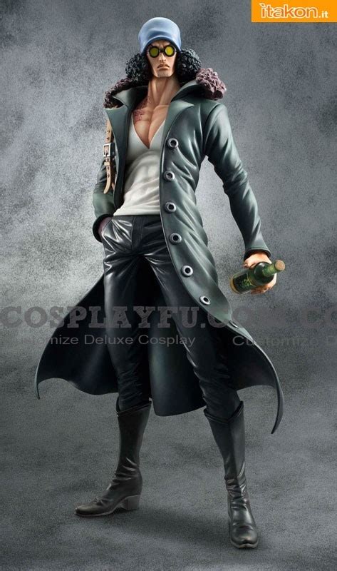 2 Sets of Aokiji Cosplay Costume, Wig, Props and Accessories - CosplayFU.com