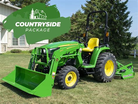 2025 John Deere 3025E Tractor + Loader + Rotary Cutter | Countryside Package | Prairie State Tractor