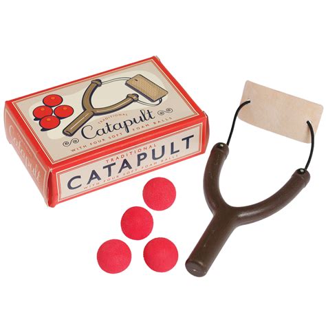 Catapult Toy With 4 Foam Balls | Rex London